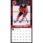 JF Turner Kalendář New Jersey Devils NHL 2027 Wall Calendar