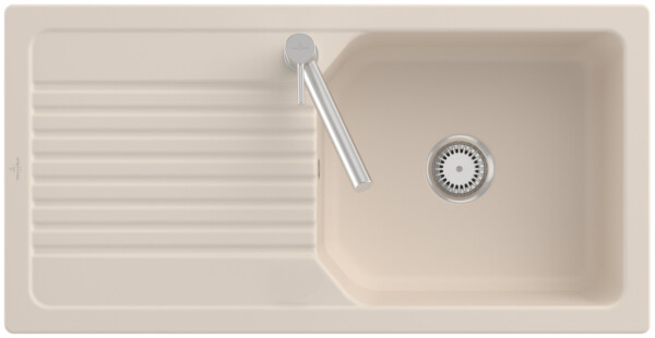 Keramický dřez Villeroy & Boch Linara 60, 338601FU Ivory 338601FU