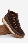Pánské semišové trekové boty Big Star – hnědé Velikost: 42