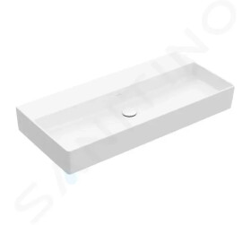 VILLEROY & BOCH - Memento 2.0 Umyvadlo 1000x470 mm, bez přepadu, bez otvoru pro baterii, alpská bílá 4A22A301