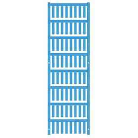 Weidmüller 1689430002 VT SF 3/21 NEUTRAL BL V0 značení kabelů Druh montáže: přichycení sponami Potisknutelná plocha: 4.6 x 21 mm modrá Počet markerů: 512 512 ks