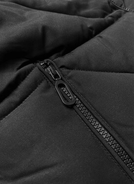 Černá dámská zimní bunda s kapucí J Style (16M9192-392) odstíny černé XXL (44)