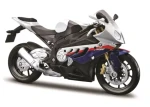Maisto BMW S1000RR 2010 stříbrná