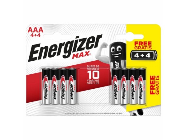 Energizer Max AAA 8 ks 961014