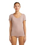 ICEBREAKER Wmns Siren SS Sweetheart, Pink Quartz velikost: M