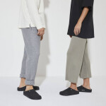 Dámské/pánské zateplené pantofle Birkenstock Anthracite wool felt narrow narrow (1015084) 37