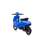 Mamido Dětský elektrický skútr Retro 23 modrý