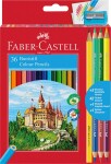 Faber-Castell Pastelky 36ks + ořezávátko, tužka a duo pastelky (128846)