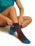 ICEBREAKER Wmns Mer Hike+ Medium Crew, Java/Tidal Teal (vzorek) velikost: M
