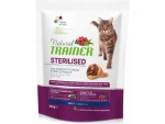 Natural Trainer Cat STERILISED sušená šunka 300g / Granule pro kočky / pro sterilizované dospělé kočky (8059149230504)