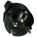 PremiumCord Adaptér CEE7/7 - IEC C13 černý / Adaptér / 230 V / 10 A (kpsr-04)