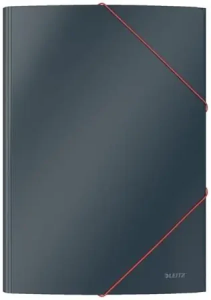 Leitz Cosy Desky s chlopněmi a gumičkou A4 kartonové šedé