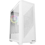 Sharkoon VS9 RGB bílá / ATX / 2x USB 3.0 / 1x USB-C / 3x 120mm / bez zdroje / průhledná bočnice (4044951039128)