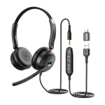 ONIKUMA X81 černá / Herní sluchátka / USB / Jack 3.5 mm / Mikrofon (X81 Black)