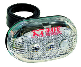 Osvětlení přední, blikačka M-Wave, 3-LED