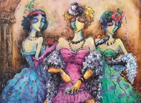 ANATOLIAN Puzzle Dámská jízda