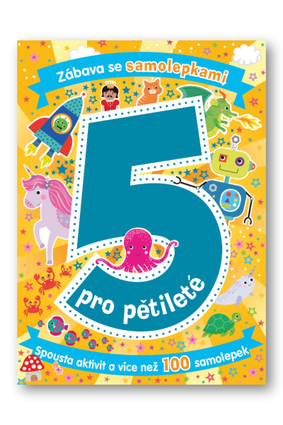 Zábava se samolepkami pro pětileté