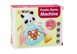 Mamido Hra Pop-It Panda plyšová herní konzole obratnost vibrace smyslová