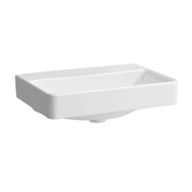 Laufen - Pro S Umyvadlo 60x38 cm, bez otvoru pro baterii, bez přepadu, bílá H8129530001421