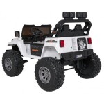 Mamido Elektrické autíčko Extreme Sport 4x4 s proměnlivou velikostí bílé