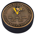 Mustang Puk Pittsburgh Penguins NHL Stanley Cup Years Gold Medallion