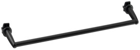 AQUALINE - Sušák ručníků na otopná tělesa 46cm rovný, černá mat IDR-50B