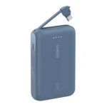 Belkin BOOST CHARGE PowerBanka 10000mAh + integrovaný kabel modrá / 20W PD / USB-C (BPB021hqBL)