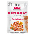 Brit Care Cat Fillets in Gravy Savory Salmon