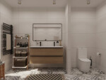 WC kombi komplet SAT Brevis včetně prkénka softclose, vario odpad SATBRE031RREXVPSN SATBRE031RREXVPSN