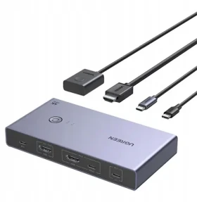 UGREEN CM731 / KVM přepínač / 2v1 / USB-C + HDMI (UGR5726)