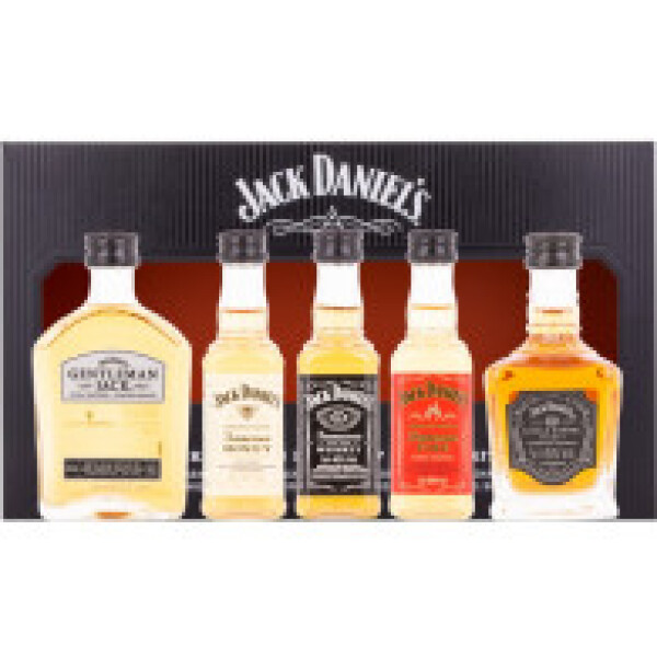 Jack Daniel's Family of Spirits Pack 5 x 40% 0,05 l (Sada)