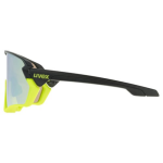 Uvex Sportstyle 231 brýle Black Lime Mat/ Mirror Yellow