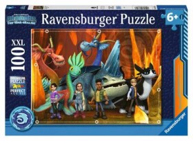 RAVENSBURGER Jak vycvičit draka: the nine realms 100 dílků