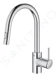 GROHE - Concetto Dřezová baterie s výsuvnou sprškou, chrom 31483002