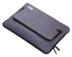 Troika Mon Carry šedá / Taška na notebook 13" / Polyester (IPC70/GY)