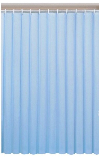 AQUALINE - Sprchový závěs 180x180cm, PEVA, modrá 0201003 M