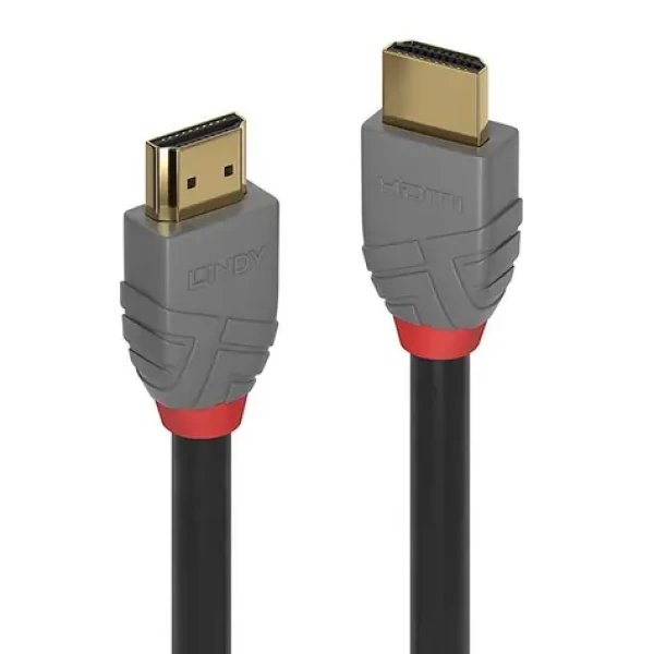 Lindy Anthra Line černá / HDMI kabel / HDMI 2.0 / 0,3 m / 4K / 18 Gbit/s (36960)