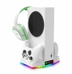 IPega XBS011S Multifunkční Nabíjecí RGB Stojan s Chlazením pro Xbox Series S + 2ks Baterií (57983115495)