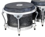 Meinl Artist Series Bongo Diego Galé, REMO® Black Calfskin Skyndeep He