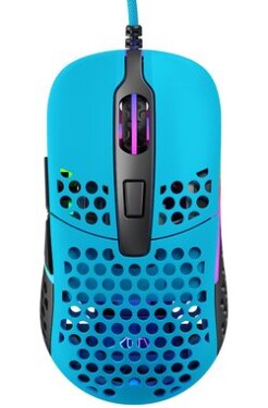 XTRFY M42 RGB Miami modrá herní myš optická 16000DPI tlačítek RGB velikosti USB 1.8m (M42-RGB-BLUE)