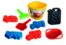 Tatra pískový set kanystr 9 ks - Dino