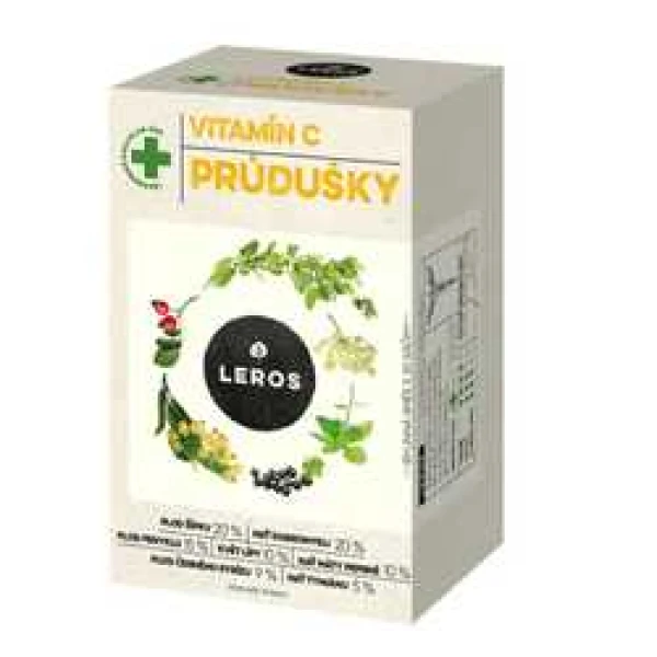 LEROS Vitamin C průdušky 20x1,5 g