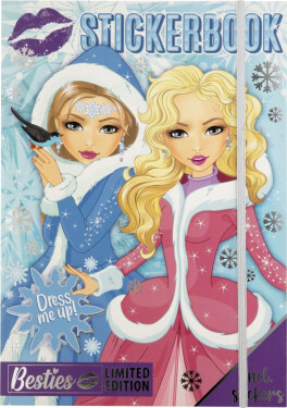 Kniha samolepek Obleč si svou modelku Besties - Craft Creative
