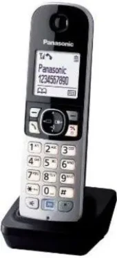 Panasonic KX-TGA681FXB černá DECT přídavný mikrotelefon pro KX-TG6811 6812 6821 6881 KX-TGA681FXB