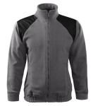 Jacket Hi-Q fleece unisex ocelově šedá S