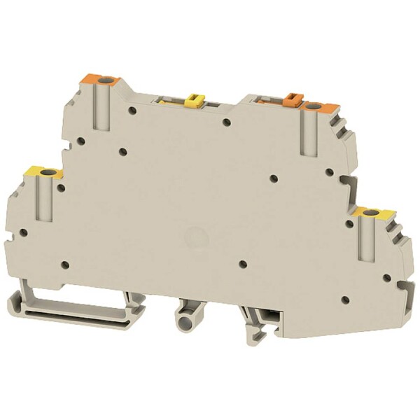 Weidmüller 2456000000 měřicí oddělovací svorka šroubovací Tmavě béžová 25 ks
