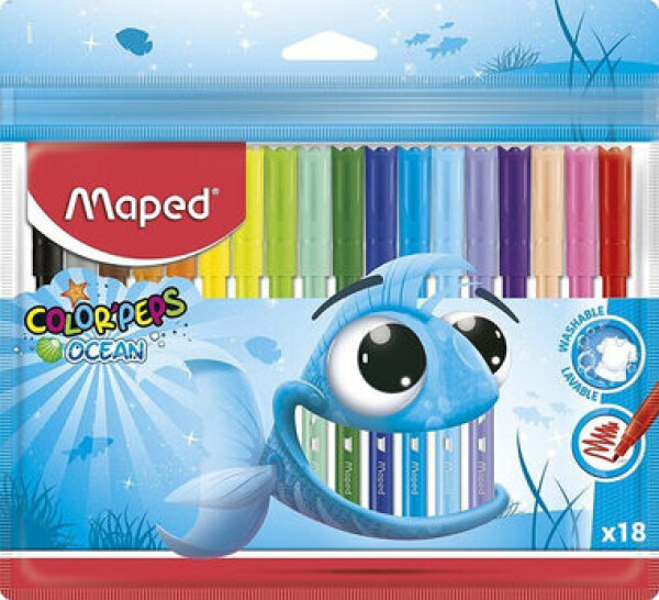 MAPED Fixy Color'Peps Ocean 18ks (25664)