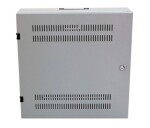 LEXI-Net 19" nástěnný vertikální rozvaděč SOHO 2U+4U 540x170, perforované dveře, šedý EDF_1030154