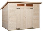 WEKA Dřevěný zahradní domek 325 (301 x 301 x 236 cm)