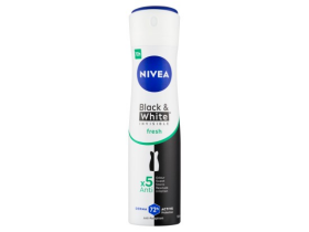 Nivea Black & White Invisible Fresh Sprej antiperspirant 150ml